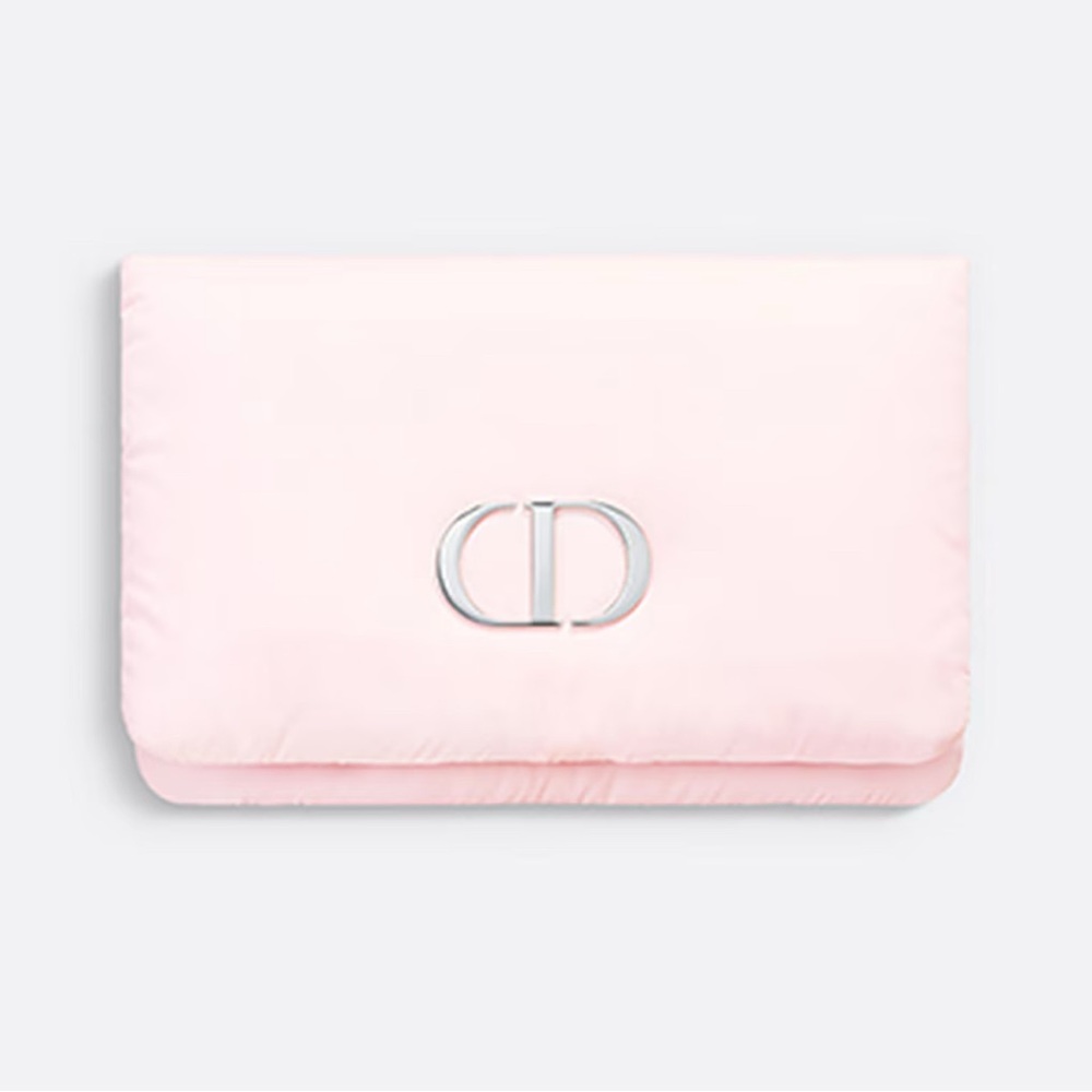 DIOR Pink Puffer Clutch Pouch Bag - New